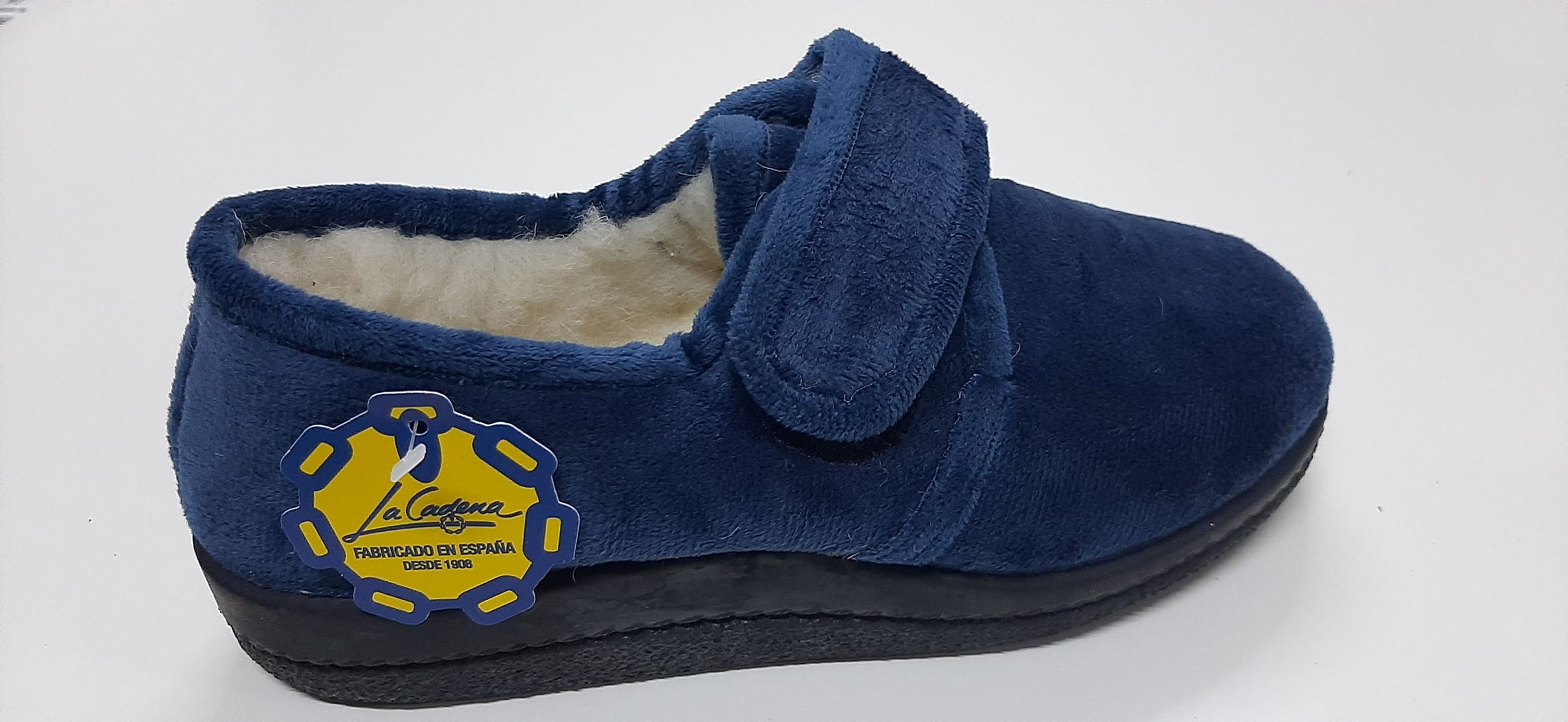 Zapatilla Señora Cerrada Cuña Velcro