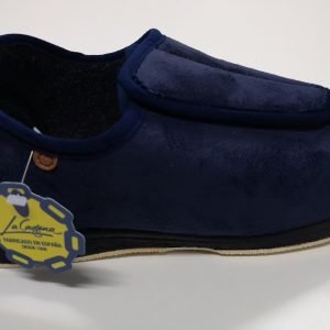 Zapatilla Caballero Velcro Ortopedica
