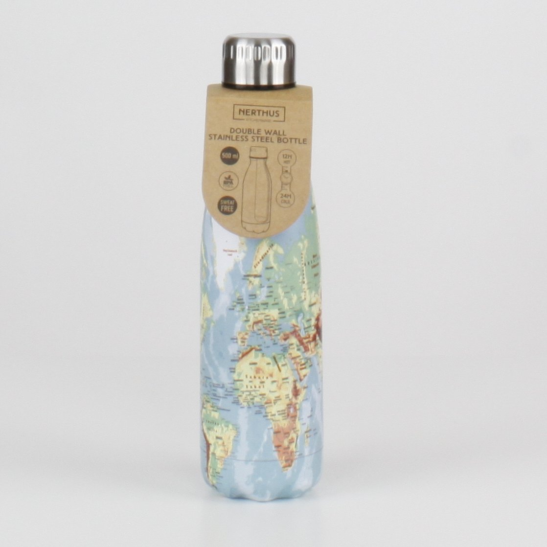 Termo botella doble pared Inox 500ml - Imagen 2