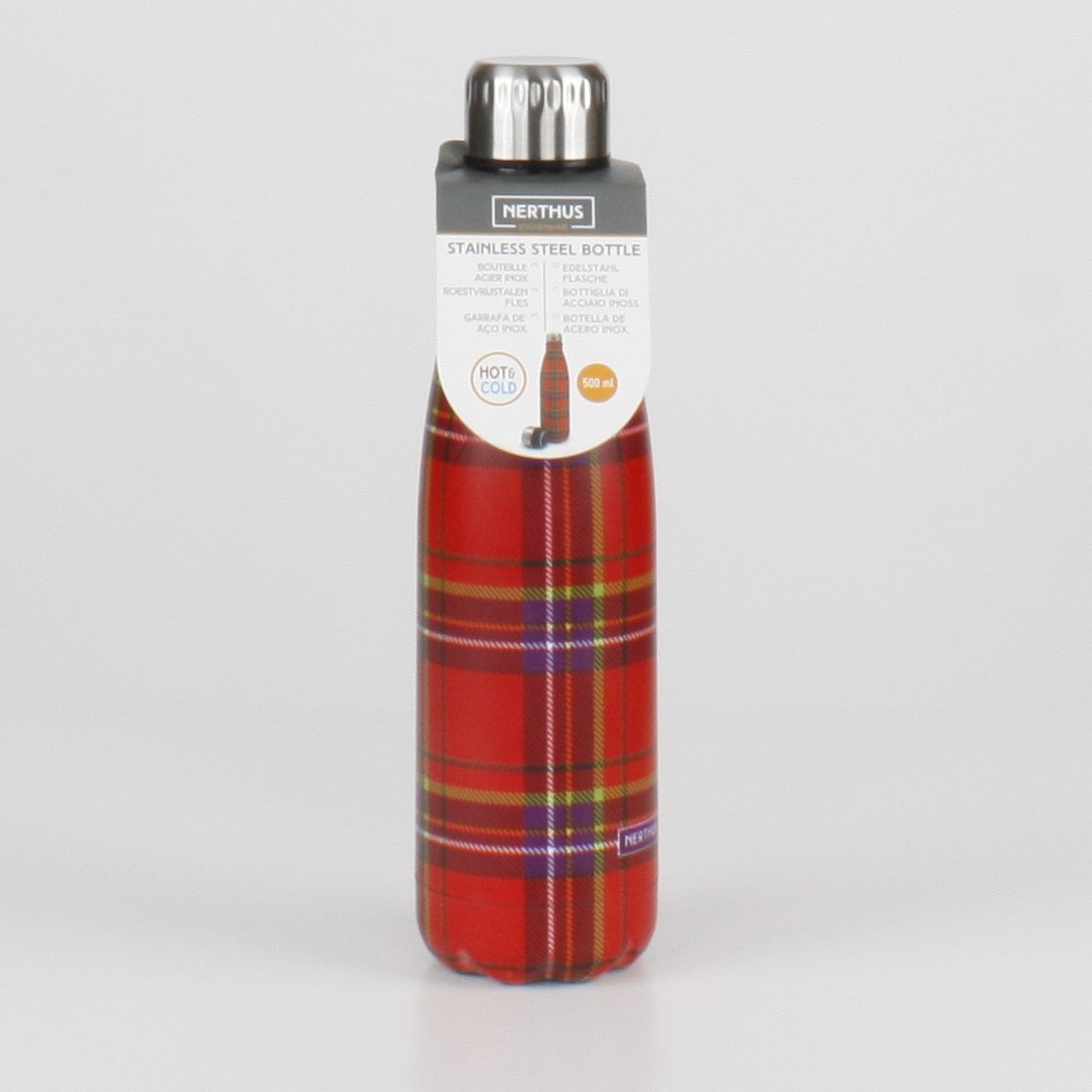 Termo botella doble pared Inox 500ml - Imagen 4