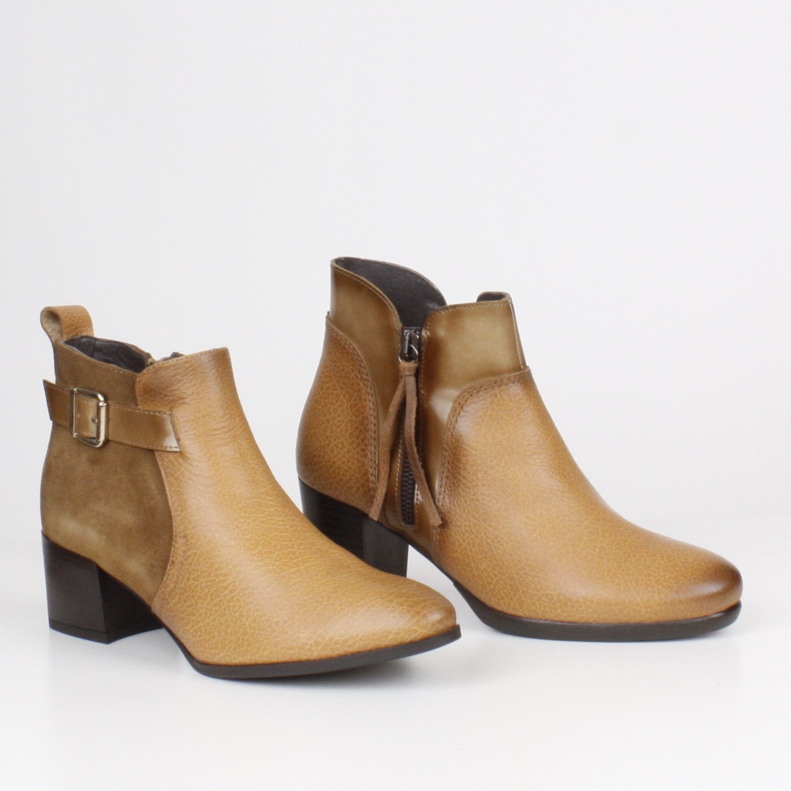 Botines Señora Cremallera Tacon