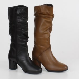 Bota Señora Alta Cremallera