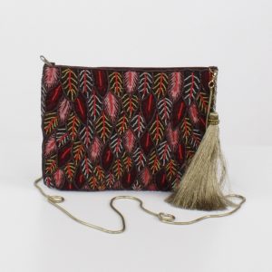 Cartera Bolso Bordado