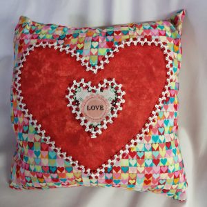 Cojin corazones