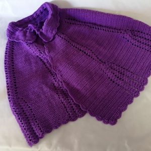 Toquilla Ganchillo Morada