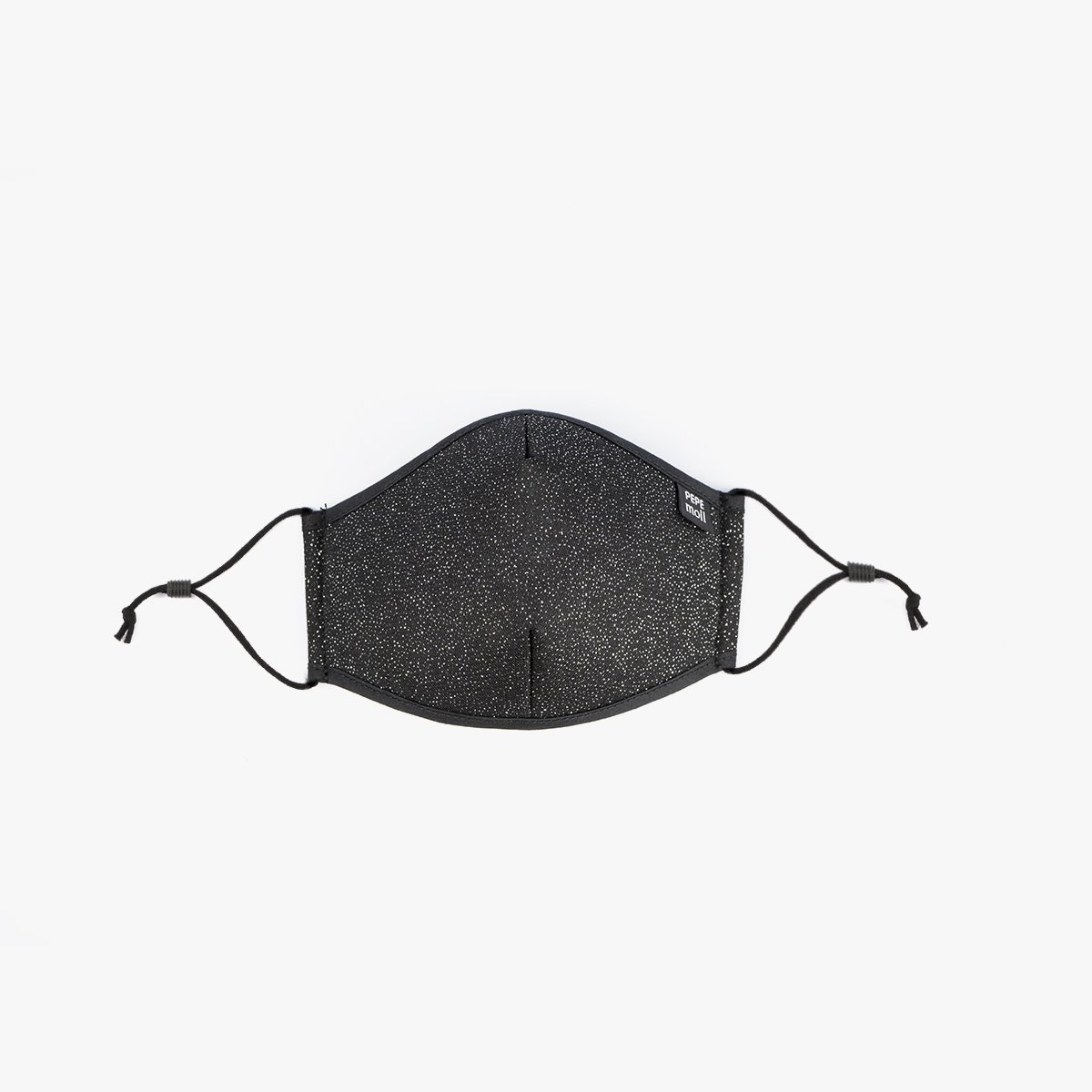 Pepe Moll Mascarilla Premium Glitter Negro - Imagen 2