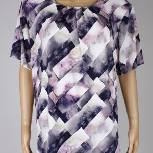 Camiseta OMC Curvy Estampado Rosa