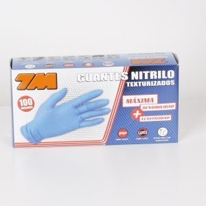 Guantes de Nitrilo 7M Caja 100 Unidades