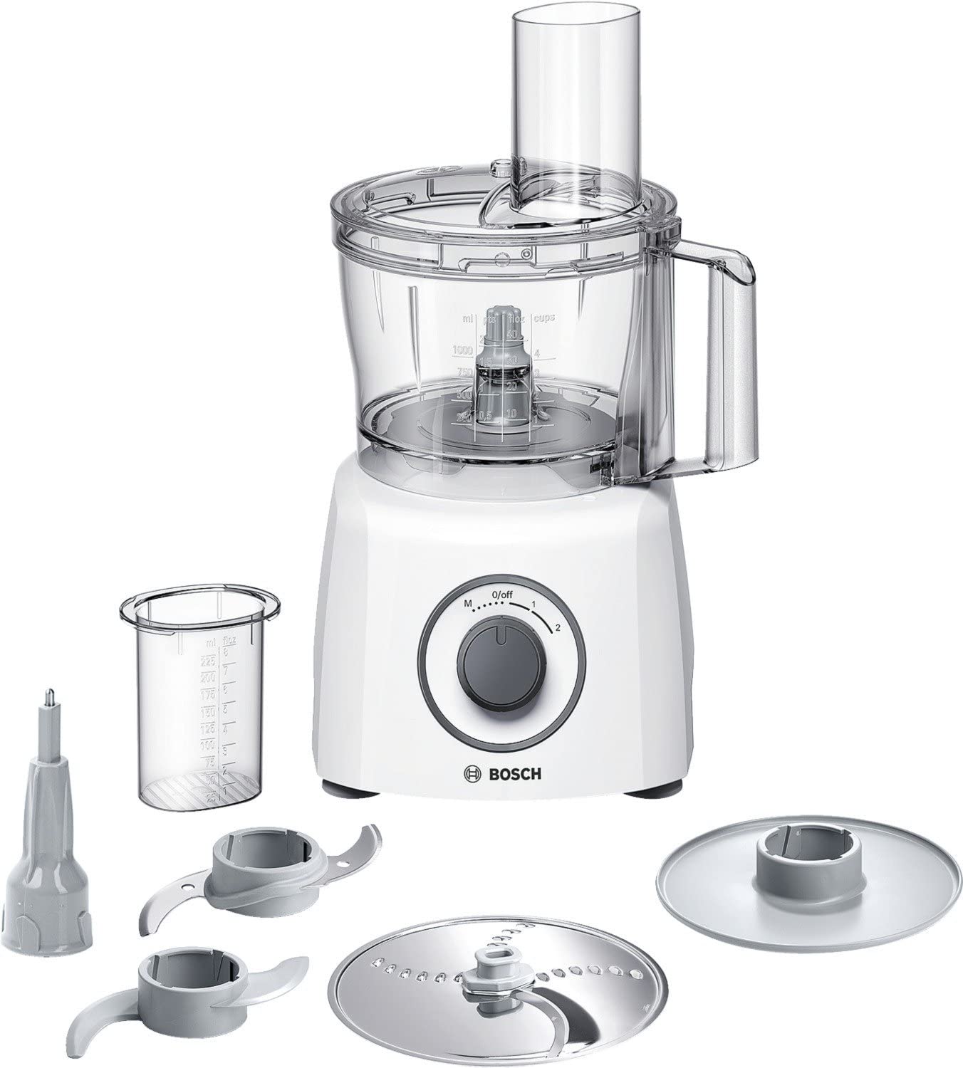 Bosch MultiTalent3 MCM3100W - Procesador de alimentos, 800 W