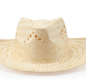 Sombrero de paja natural