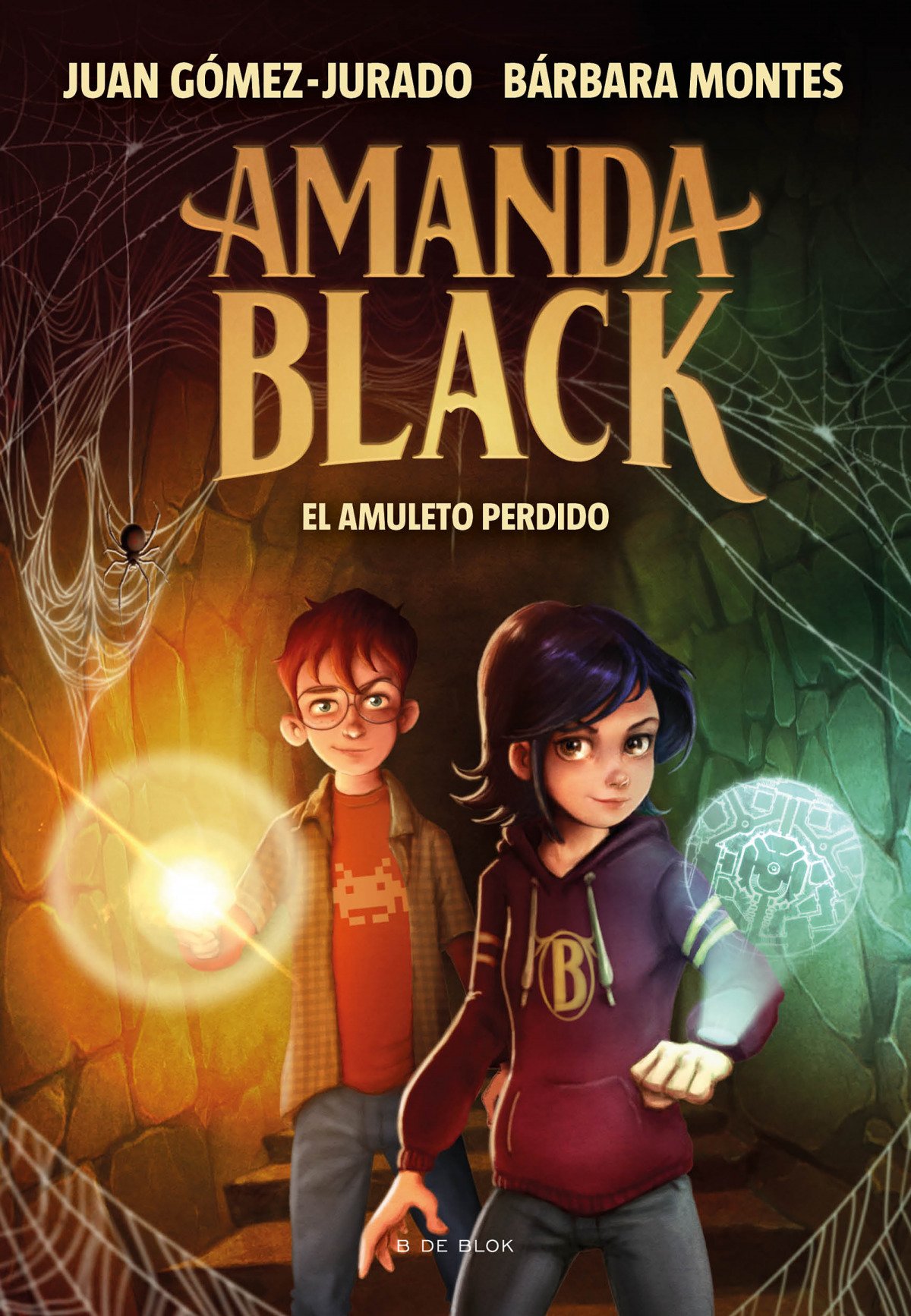 Libro infantil- Juvenil El amuleto perdido (AMANDA BLACK 2)