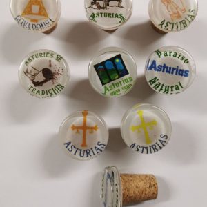 TAPON CORCHO DECORATIVO "ASTURIANO"