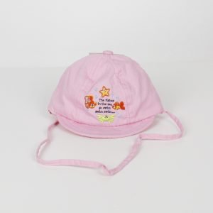 Gorra bebé rosa