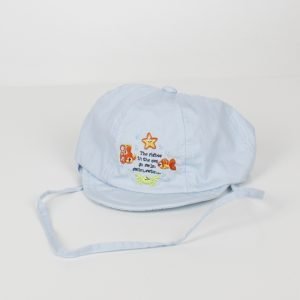 Gorra bebé azul