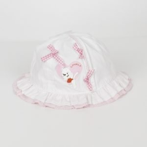 Sombrero infantil blanco