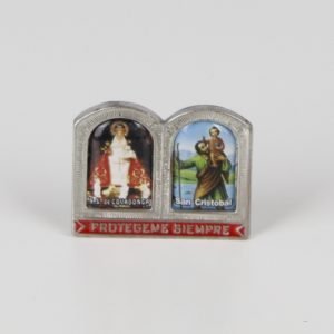 Imán Para Coche Virgen de Covadonga y San Cristobal