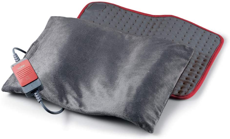 Solac CT8642 Almohadilla Eléctrica Con Funda Y 3 Temperaturas Ajustables