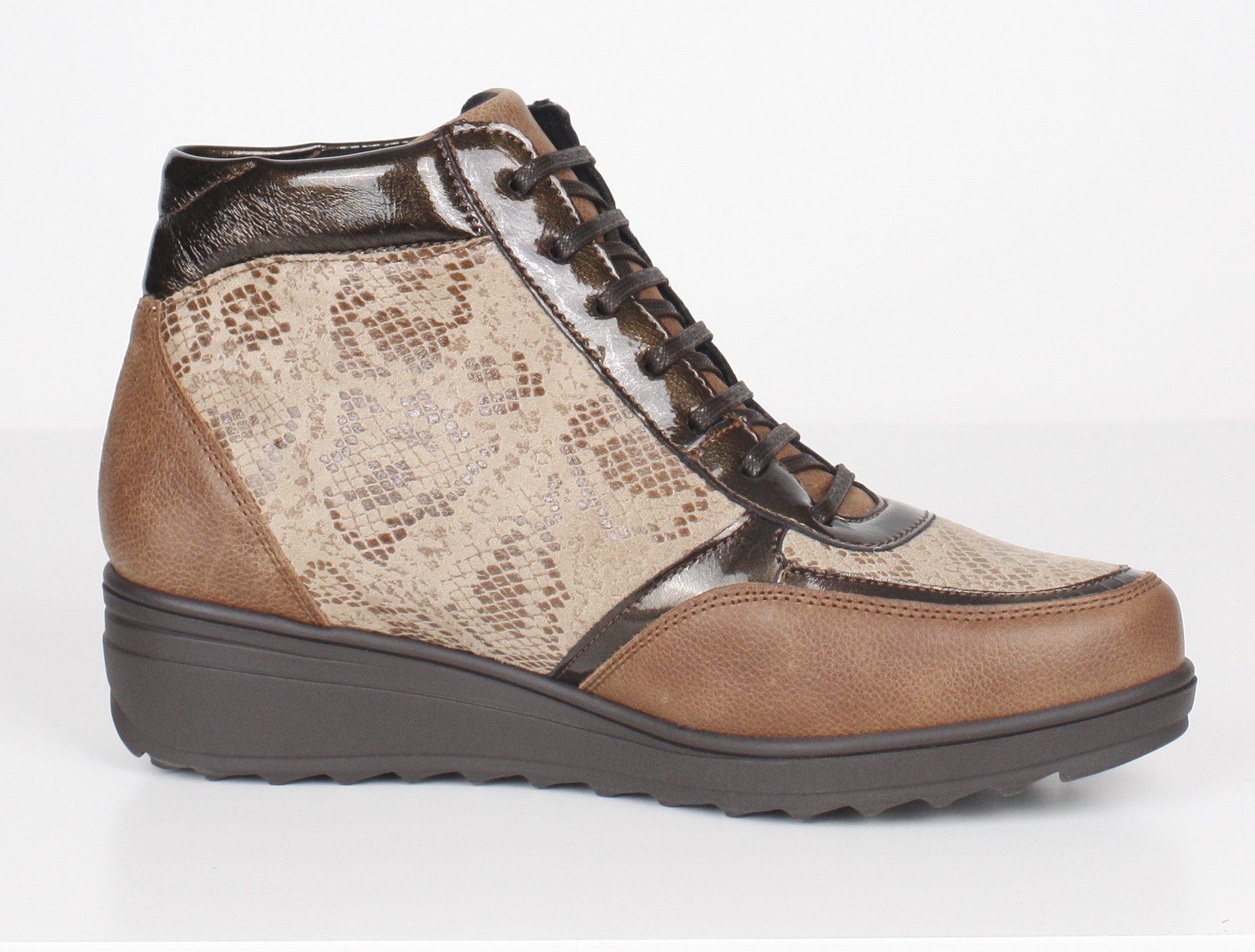 Bota Señora Cremallera-Cordon - Imagen 2