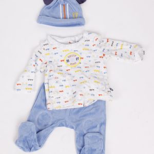 Pijama Yatsi Baby Tres Piezas Bobsleigh Winner
