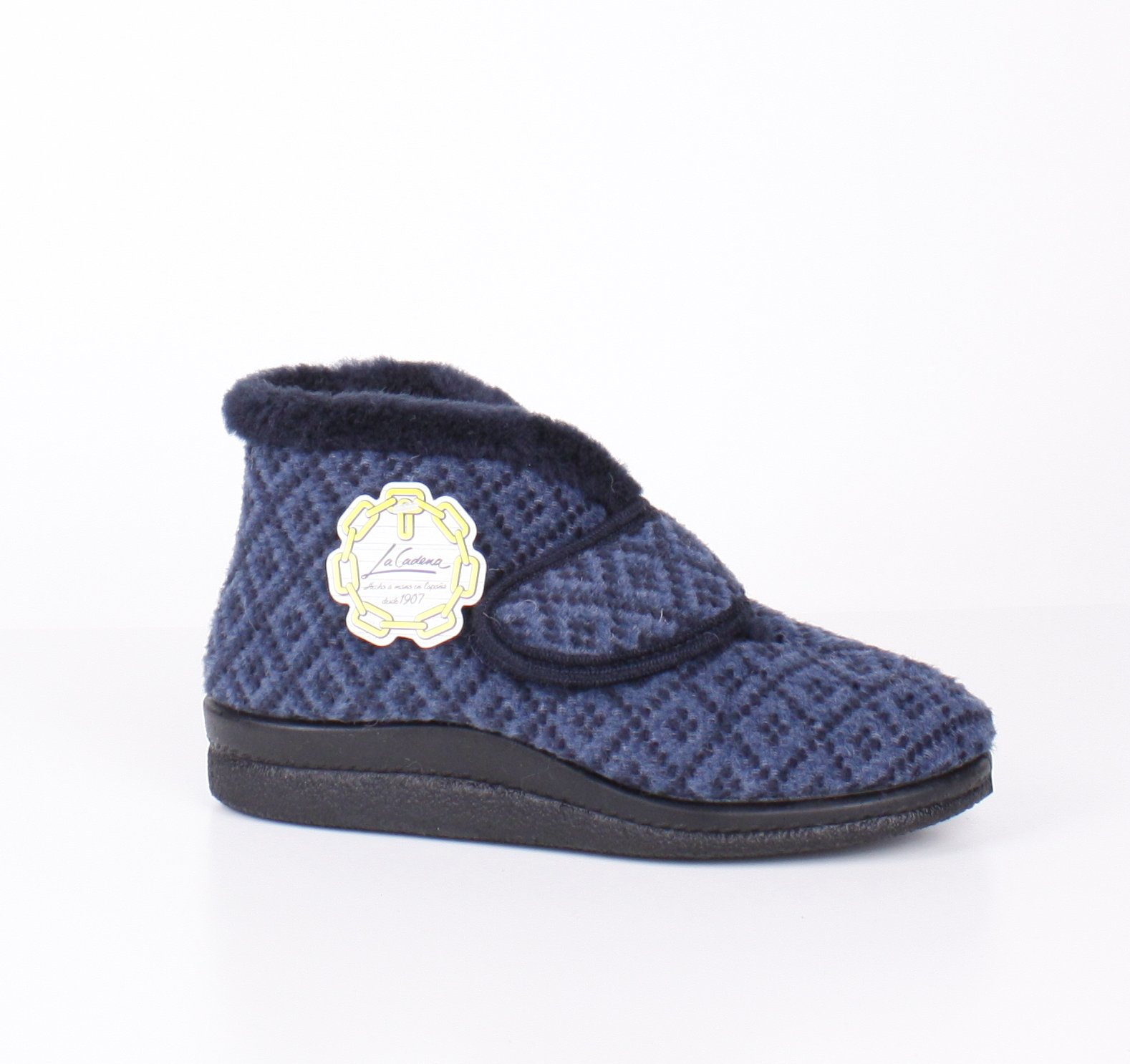 Zapatilla Señora Bota Cuña Lana Virgen - Imagen 2