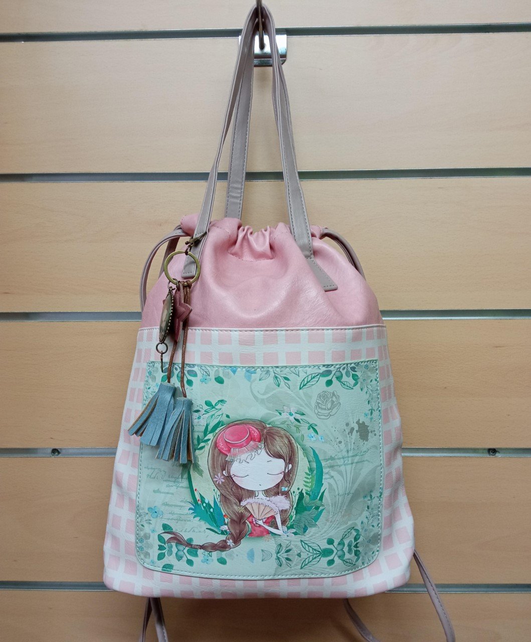Mochila tipo saco con asas - Imagen 4