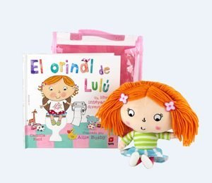 Pack de El orinal de Lulú- libro +peluche