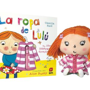 Pack de La ropa de Lulú- libro +peluche