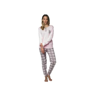 Pijama Mujer Algodón Invernal Blanca Hernández 41795