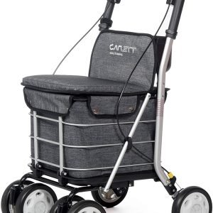Carro de la Compra Lett 800 Asiento, color GRIS