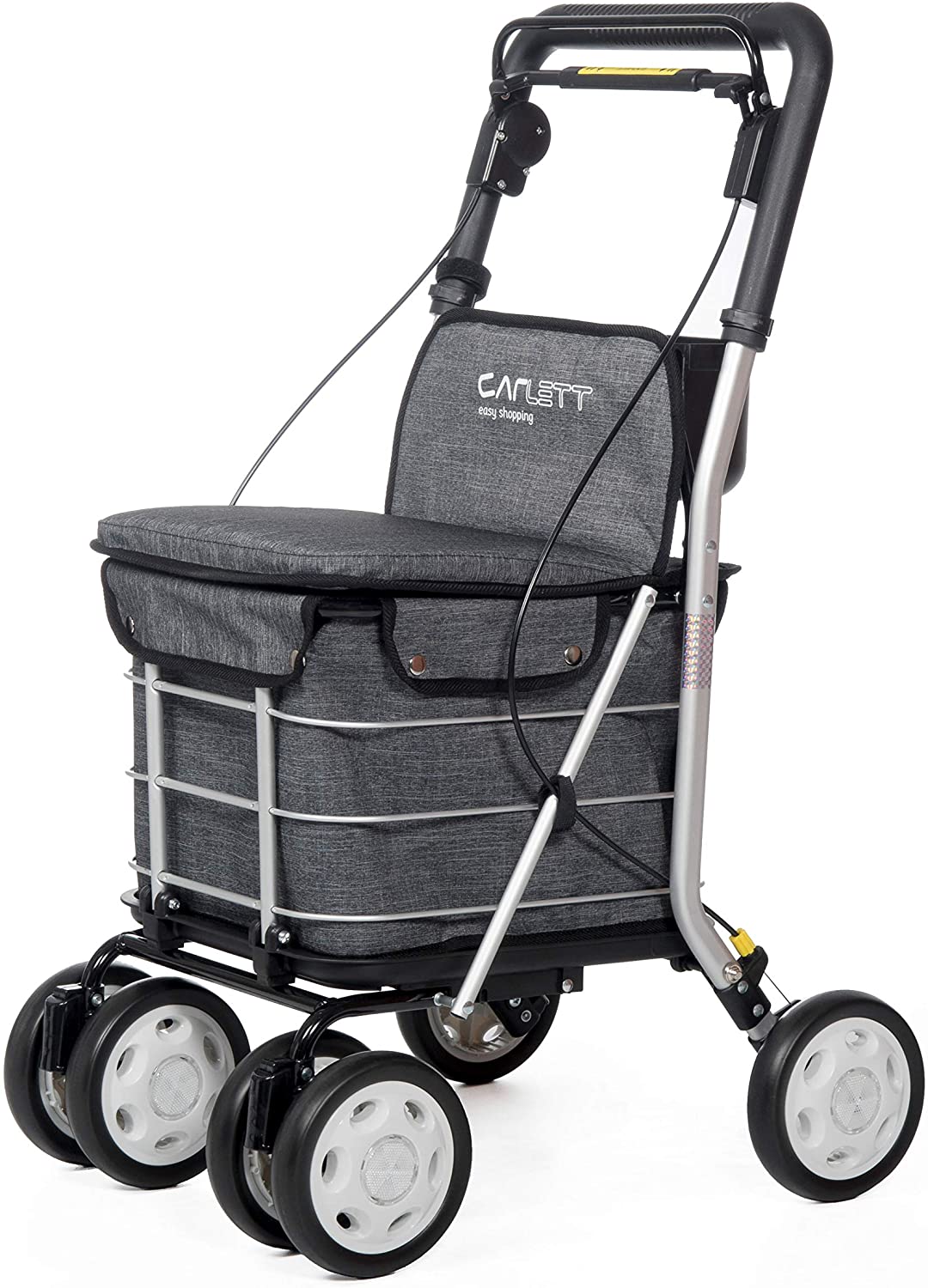 Carro de la Compra Lett 800 Asiento, color GRIS