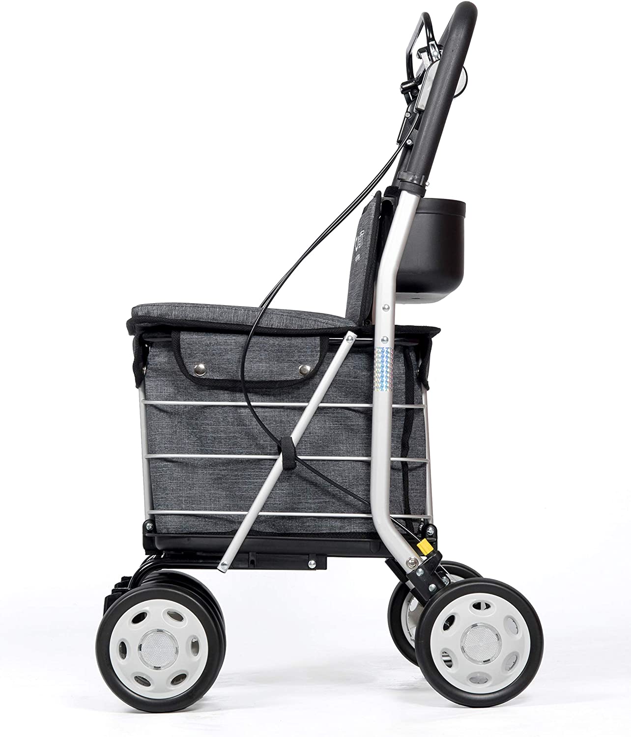 Carro de la Compra Lett 800 Asiento, color GRIS - Imagen 2