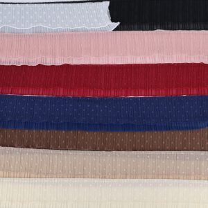 Volante Plisado de Tul Colores