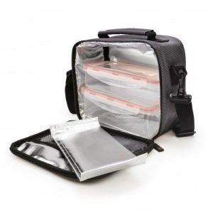 Bolsa térmica con 2 tuppers