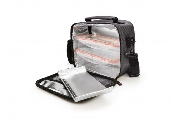 Bolsa térmica con 2 tuppers