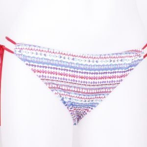 Braguita Bikini Cordón Estampado Serie 01B Cristelmare