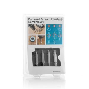 PACK 4 BROCAS PARA EXTRAER TORNILLOS DAÑADOS