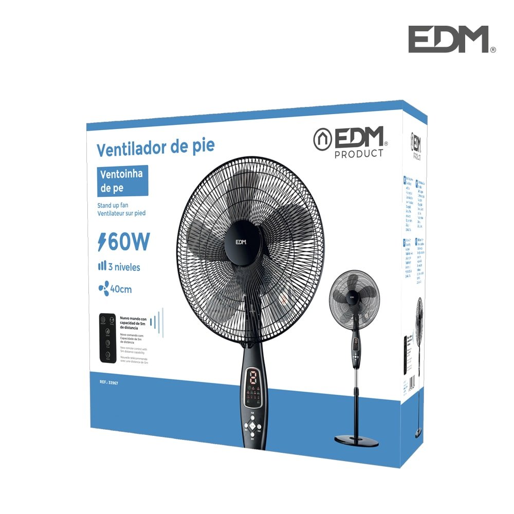 VENTILADOR DE PIE CON MANDO A DISTANCIA - Imagen 2