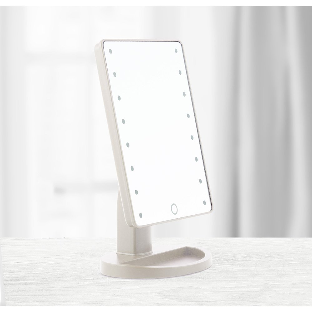 ESPEJO LED TÁCTIL DE SOBREMESA