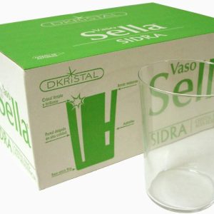 VASO DE SIDRA SELLA , CAJA 6