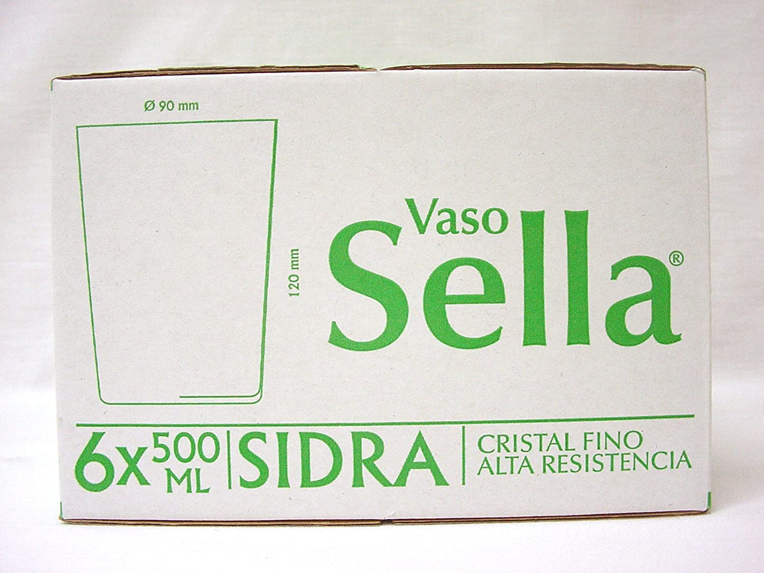 VASO DE SIDRA SELLA , CAJA 6 - Imagen 2