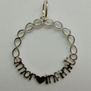Colgante plata