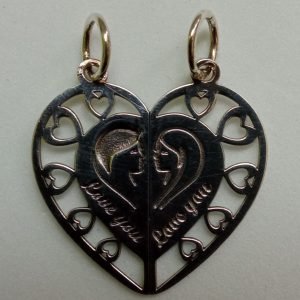 Colgante plata