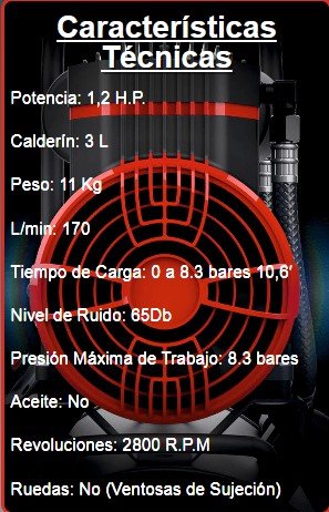 Compresor Silencioso EZ-3 - Imagen 2